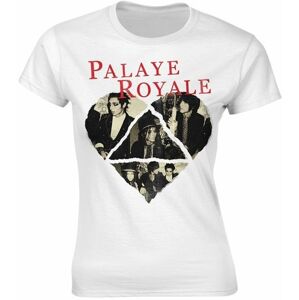 Palaye Royale Tričko Heart Bílá 2XL