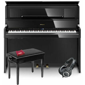Roland LX708 PE SET Polished Ebony Digitální piano