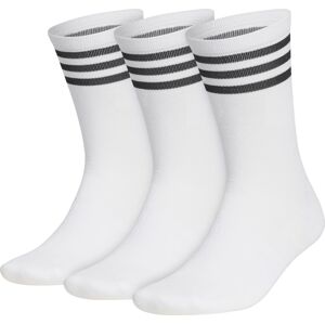 Adidas Basic Crew Golf Socks 3-Pairs Ponožky White 48-51