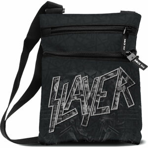 Slayer Distorted Record Kabelka přes rameno Černá