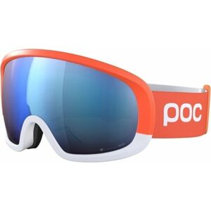 POC Fovea Race Zink Orange/Hydrogen White/Partly Sunny Blue Lyžařské brýle