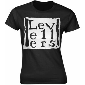 Levellers Tričko Logo Černá L