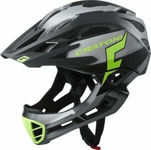 Cratoni C-Maniac Pro Black/Lime Matt M/L Cyklistická helma