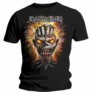 Iron Maiden Tričko Eddie Exploding Head Černá S