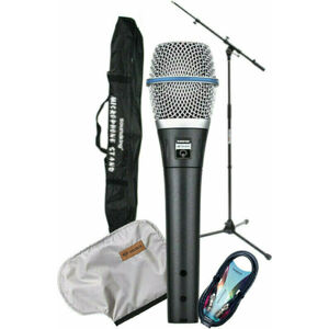 Shure BETA87A SET Kondenzátorový mikrofon pro zpěv