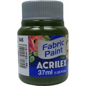 Acrilex 4140545 Barva na textil 37 ml Olive Green