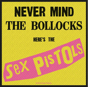Sex Pistols Nevermind The Bollocks Nášivka Žlutá
