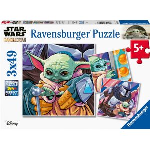Ravensburger Puzzle Mandalorian ze Star Wars 3 x 49 dílů