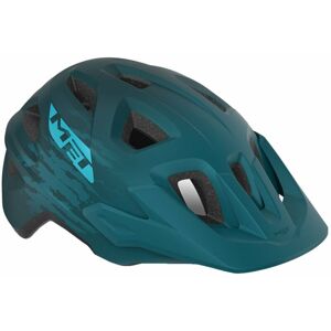 MET Echo Petrol Blue/Matt S/M (52-57 cm) Cyklistická helma