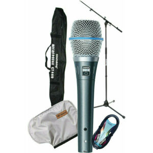 Shure BETA87C SET Kondenzátorový mikrofon pro zpěv