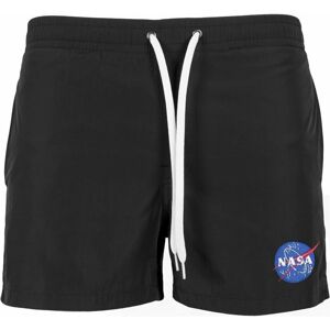 NASA EMB Logo Černá XL Hudební kalhoty / kraťasy