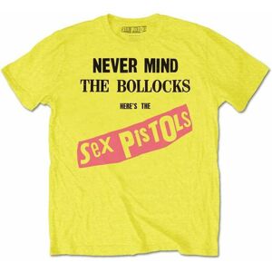 Sex Pistols Tričko NMTB Original Album Unisex Yellow S