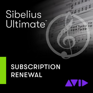 AVID Sibelius Ultimate TEAM Subscription RENEWAL (Digitální produkt)