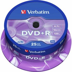 Verbatim DVD+R AZO 4,7GB 16x 25pcs 43500 DVD