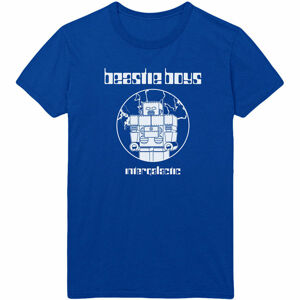 Beastie Boys Tričko Intergalactic Unisex Blue XL