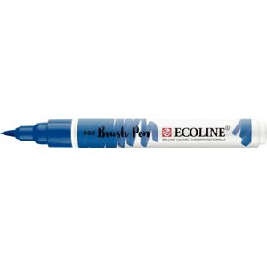 Ecoline Akvarelové pera Brush Pen Prussian Blue
