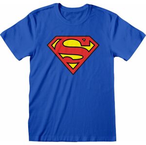 Superman Tričko Logo Modrá XL