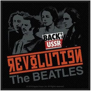 The Beatles Revolution Nášivka Černá-Červená