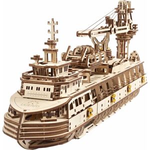 Ugears 3D Puzzle Výzkumná loď 575 dílů