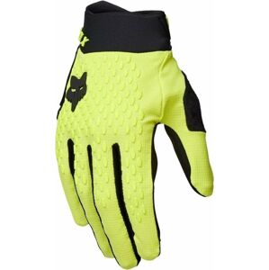 FOX Defend Gloves Fluorescent Yellow L Cyklistické rukavice