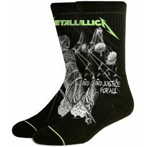 Metallica And Justice For All Černá Hudební ponožky