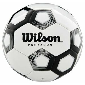 Wilson Pentagon Black/White Fotbalový míč