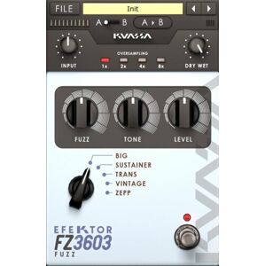 KUASSA Efektor FZ3603 Fuzz (Digitální produkt)
