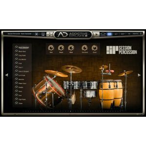 XLN Audio AD2: Session Percussion (Digitální produkt)
