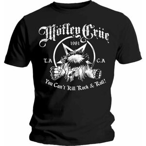 Motley Crue Tričko Unisex You Can't Kill Rock & Roll L Černá