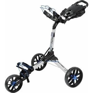 BagBoy Nitron Golf Trolley White/Cobalt Manuální golfové vozíky