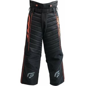 Fat Pipe GK Pants Senior Black/Orange XL Florbalový brankář