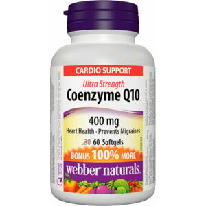 Webber Naturals Coenzyme Q10 Extra Forte 60 Capsules
