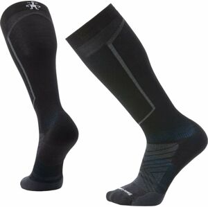 Smartwool Ski Targeted Cushion OTC Socks Black M Lyžařské ponožky