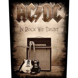 AC/DC In Rock We Trust Nášivka Hnědá