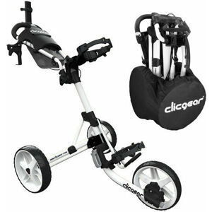 Clicgear Model 4.0 SET Matt White Manuální golfové vozíky