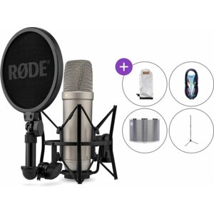 Rode NT1 5th Generation Silver SET Kondenzátorový studiový mikrofon