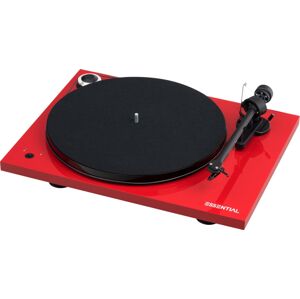 Pro-Ject Essential III RecordMaster + OM 10 High Gloss Red