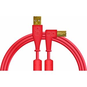 DJ Techtools Chroma Cable Červená 1,5 m USB kabel