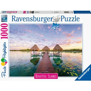 Ravensburger Puzzle Krásné ostrovy Tropický ráj 1000 dílků