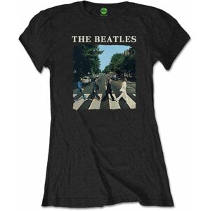 The Beatles Tričko Abbey Road & Logo Dámské Black S