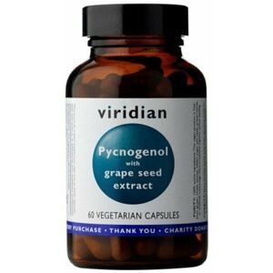 Viridian Pycnogenol with Grape Seed Extract Kapsle