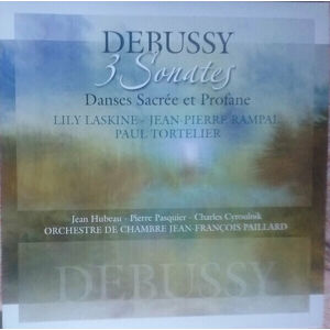 Claude Debussy Sonates / Danses Sacrée Et Profane (LP) Nové vydání