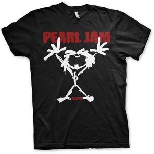 Pearl Jam Tričko Stickman Black S