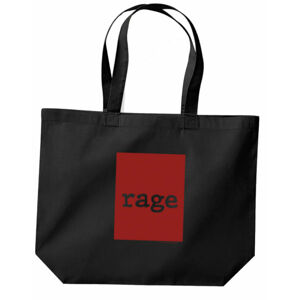 Rage Against The Machine Red Square Nákupní taška Černá