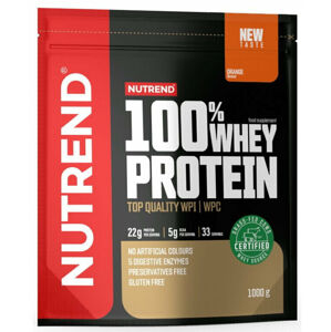 NUTREND 100% Whey Protein Pomeranč 1000 g