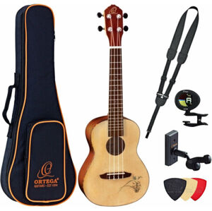 Ortega RU5 Deluxe SET Koncertní ukulele Natural