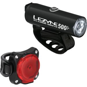 Lezyne Classic Drive 500+/Zecto Drive 200+ Pair Cyklistické světlo