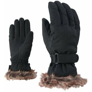 Ziener Kim Lady Black Stru 8 Lyžařské rukavice
