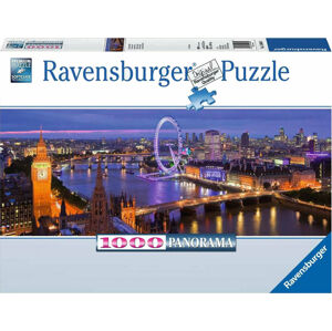 Ravensburger Puzzle Noční Londýn shora 1000 dílků