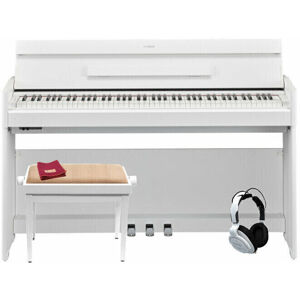 Yamaha YDP-S54WH White SET Bílá Digitální piano